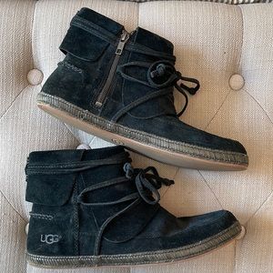 Ugg Reid Moccasins Black 9.5